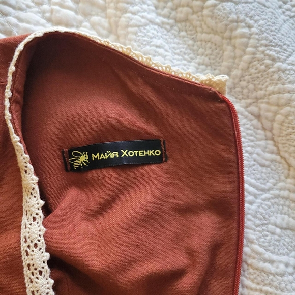 Handmade Linen Fall Dress • open to trades - Picture 7 of 8